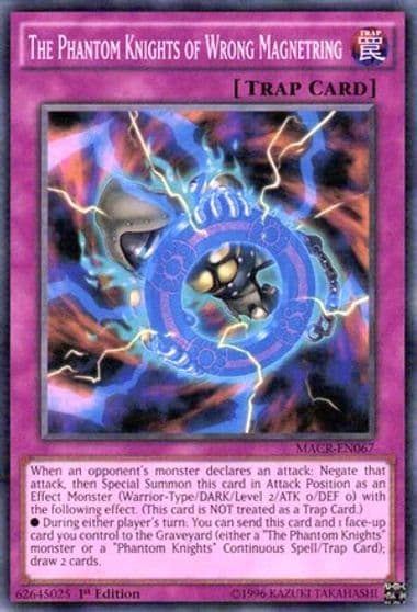 The Phantom Knights of Wrong Magnetring Maximum Crisis Yu-Gi-Oh! card