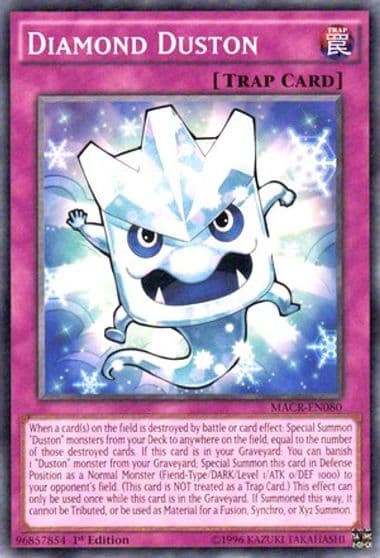 Diamond Duston Maximum Crisis Yu-Gi-Oh! card
