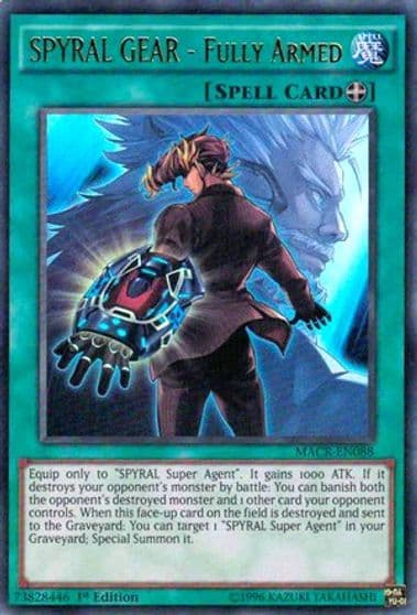 SPYRAL GEAR Fully Armed Maximum Crisis Yu-Gi-Oh! card