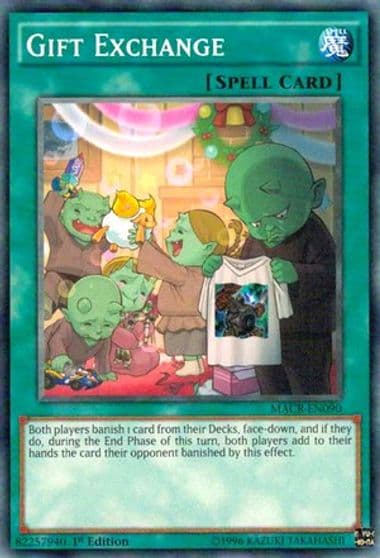 Gift Exchange Maximum Crisis Yu-Gi-Oh! card