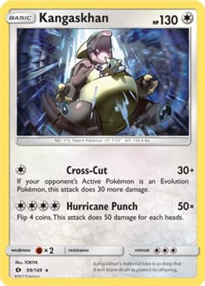 Kangaskhan (SM Base Set) Deck Exclusives Pokemon card