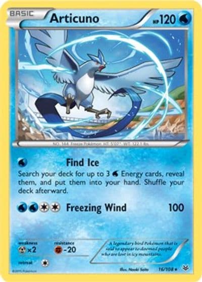 Articuno (XY Roaring Skies) Deck Exclusives Pokemon card