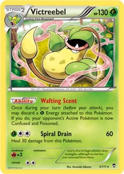 Victreebel (XY Furious Fists) Deck Exclusives Pokemon card
