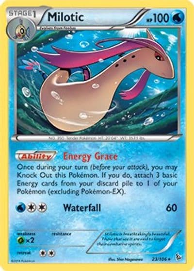 Milotic (XY Flashfire) Deck Exclusives Pokemon card