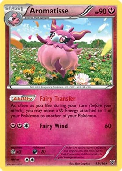 Aromatisse (XY Base Set) Deck Exclusives Pokemon card