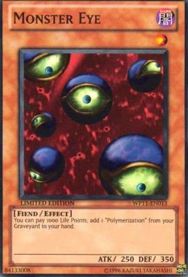 Monster Eye World Championship 2011 Card Pack Yu-Gi-Oh! card