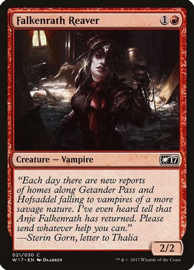 Falkenrath Reaver Welcome Deck 2017 Magic card