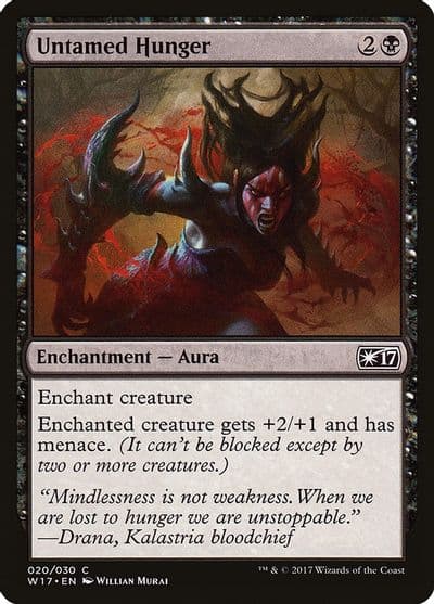 Untamed Hunger Welcome Deck 2017 Magic card