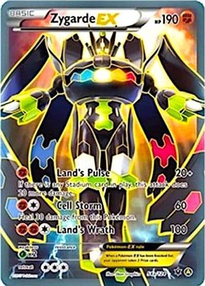 Zygarde EX - 54a/124 Alternate Art Promos Pokemon card