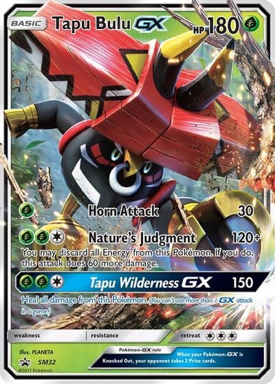 Tapu Bulu GX - SM32 SM Promos Pokemon card