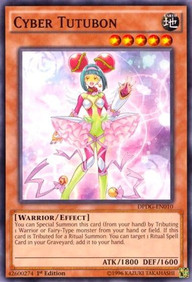 Cyber Tutubon Duelist Pack: Dimensional Guardians Yu-Gi-Oh! card