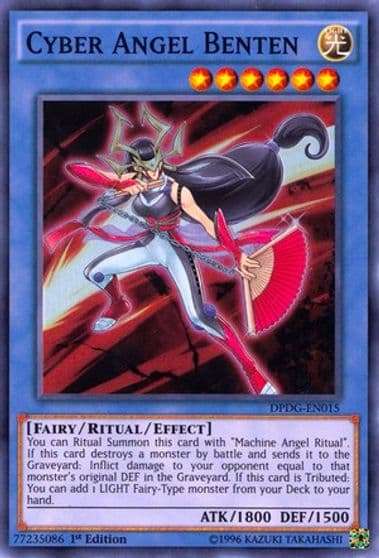 Cyber Angel Benten Duelist Pack: Dimensional Guardians Yu-Gi-Oh! card