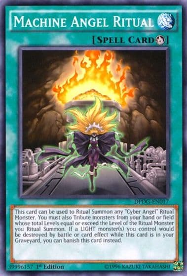 Machine Angel Ritual Duelist Pack: Dimensional Guardians Yu-Gi-Oh! card