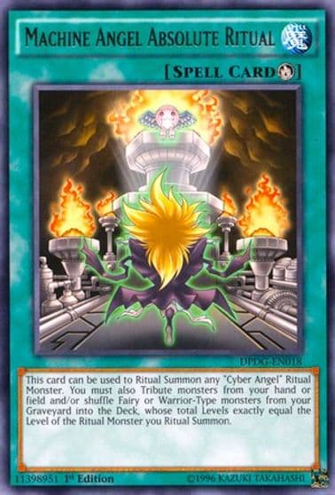 Machine Angel Absolute Ritual Duelist Pack: Dimensional Guardians Yu-Gi-Oh! card
