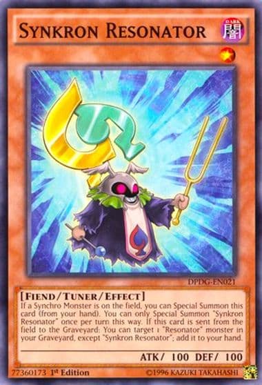 Synkron Resonator Duelist Pack: Dimensional Guardians Yu-Gi-Oh! card