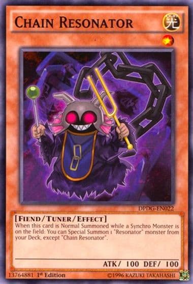 Chain Resonator Duelist Pack: Dimensional Guardians Yu-Gi-Oh! card