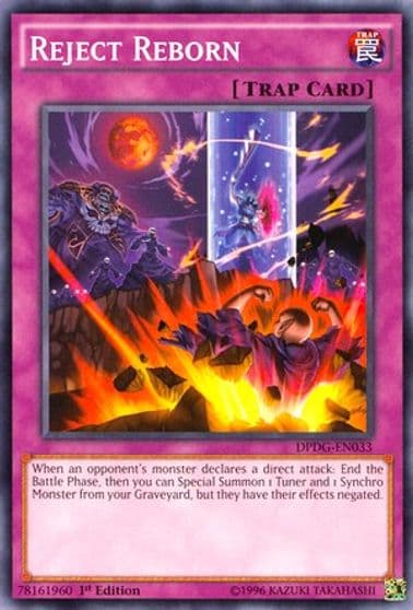 Reject Reborn Duelist Pack: Dimensional Guardians Yu-Gi-Oh! card