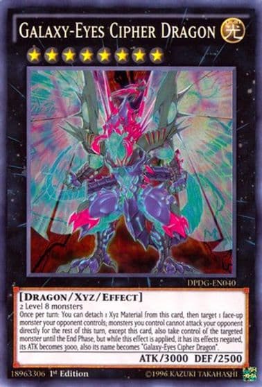 Galaxy Eyes Cipher Dragon Duelist Pack: Dimensional Guardians Yu-Gi-Oh! card