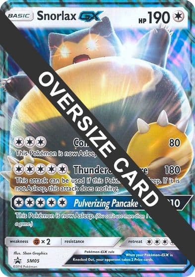 Snorlax GX - SM05 Jumbo Cards Pokemon card