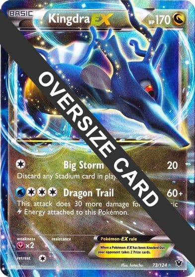 Kingdra EX Jumbo Cards Pokemon card