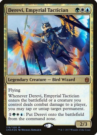 Derevi Empyrial Tactician Commander Anthology Magic card