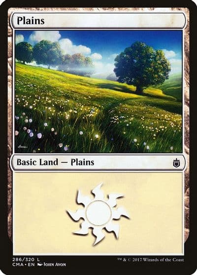 Plains 286 Commander Anthology Magic card
