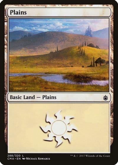 Plains 288 Commander Anthology Magic card
