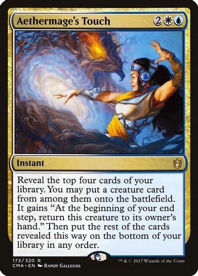 Aethermages Touch Commander Anthology Magic card