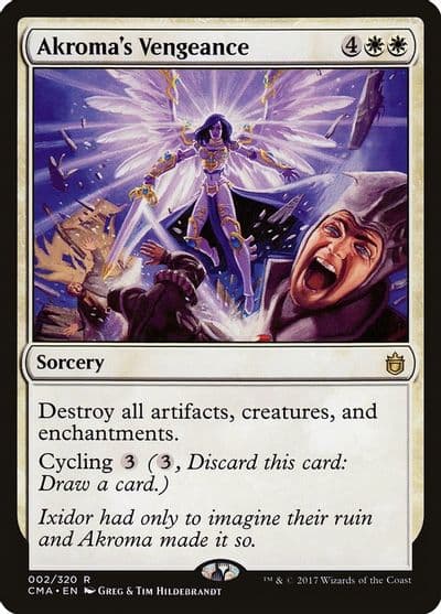 Akromas Vengeance Commander Anthology Magic card