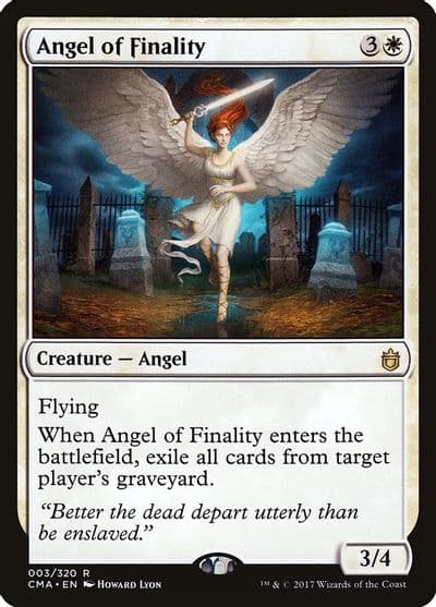 Angel of Finality Commander Anthology Magic card