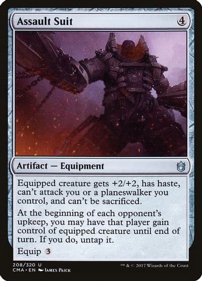 Assault Suit Commander Anthology Magic card