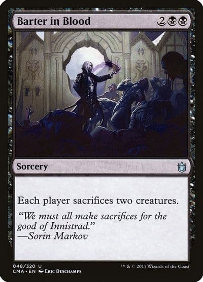 Barter in Blood Commander Anthology Magic card