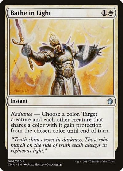 Bathe in Light Commander Anthology Magic card