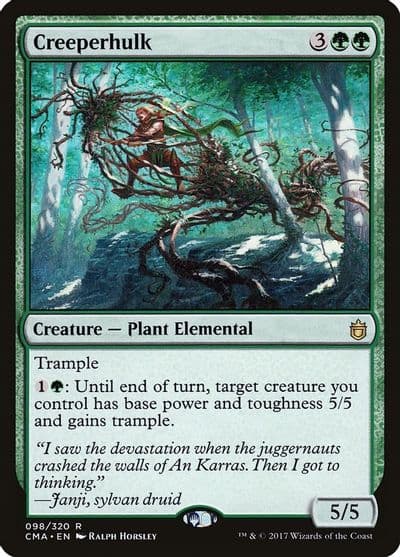 Creeperhulk Commander Anthology Magic card