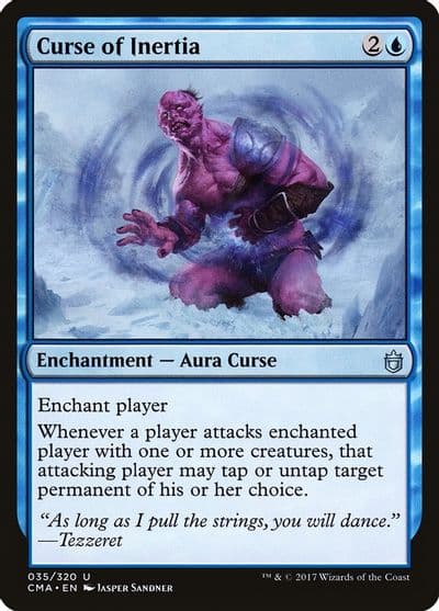 Curse of Inertia Commander Anthology Magic card