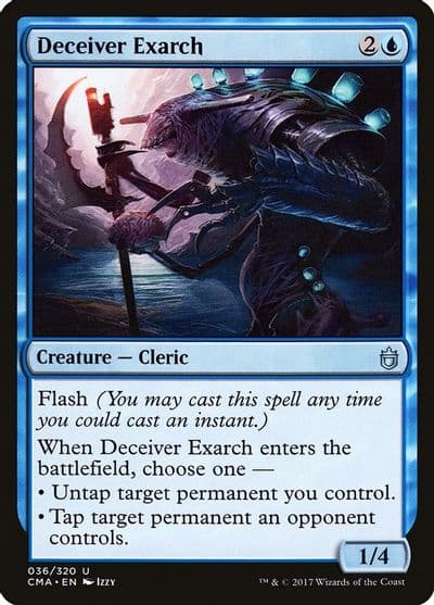 Deceiver Exarch Commander Anthology Magic card