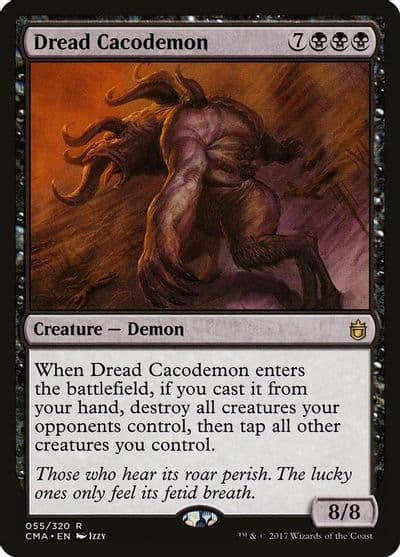 Dread Cacodemon Commander Anthology Magic card