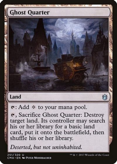 Ghost Quarter Commander Anthology Magic card