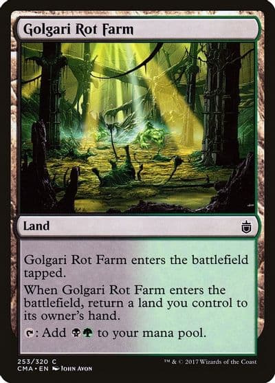Golgari Rot Farm Commander Anthology Magic card