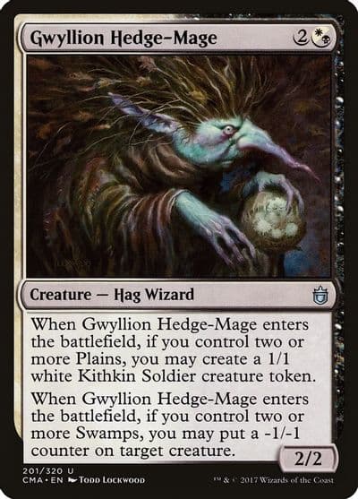 Gwyllion Hedge Mage Commander Anthology Magic card