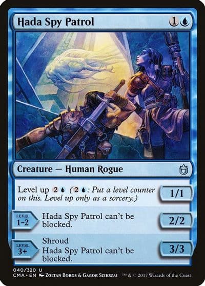 Hada Spy Patrol Commander Anthology Magic card