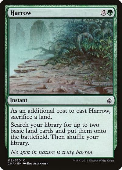 Harrow Commander Anthology Magic card