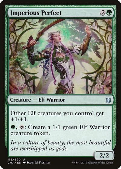 Imperious Perfect Commander Anthology Magic card