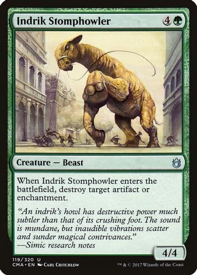 Indrik Stomphowler Commander Anthology Magic card