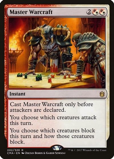 Master Warcraft Commander Anthology Magic card