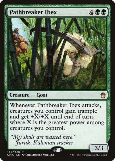 Pathbreaker Ibex Commander Anthology Magic card