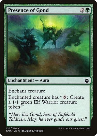 Presence of Gond Commander Anthology Magic card