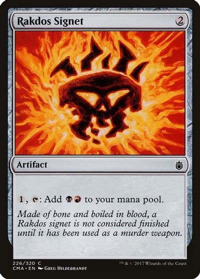 Rakdos Signet Commander Anthology Magic card