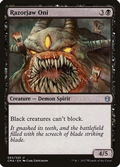 Razorjaw Oni Commander Anthology Magic card