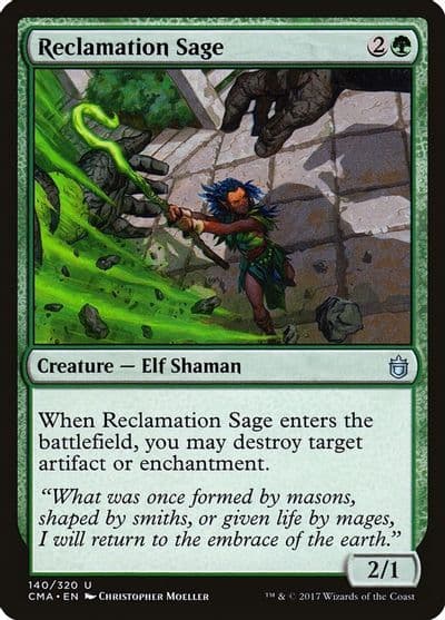 Reclamation Sage Commander Anthology Magic card